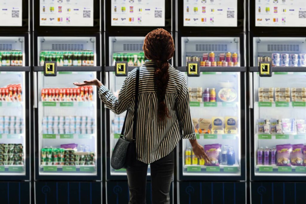 personeelstekort onbemande catering automaten healthy fridge